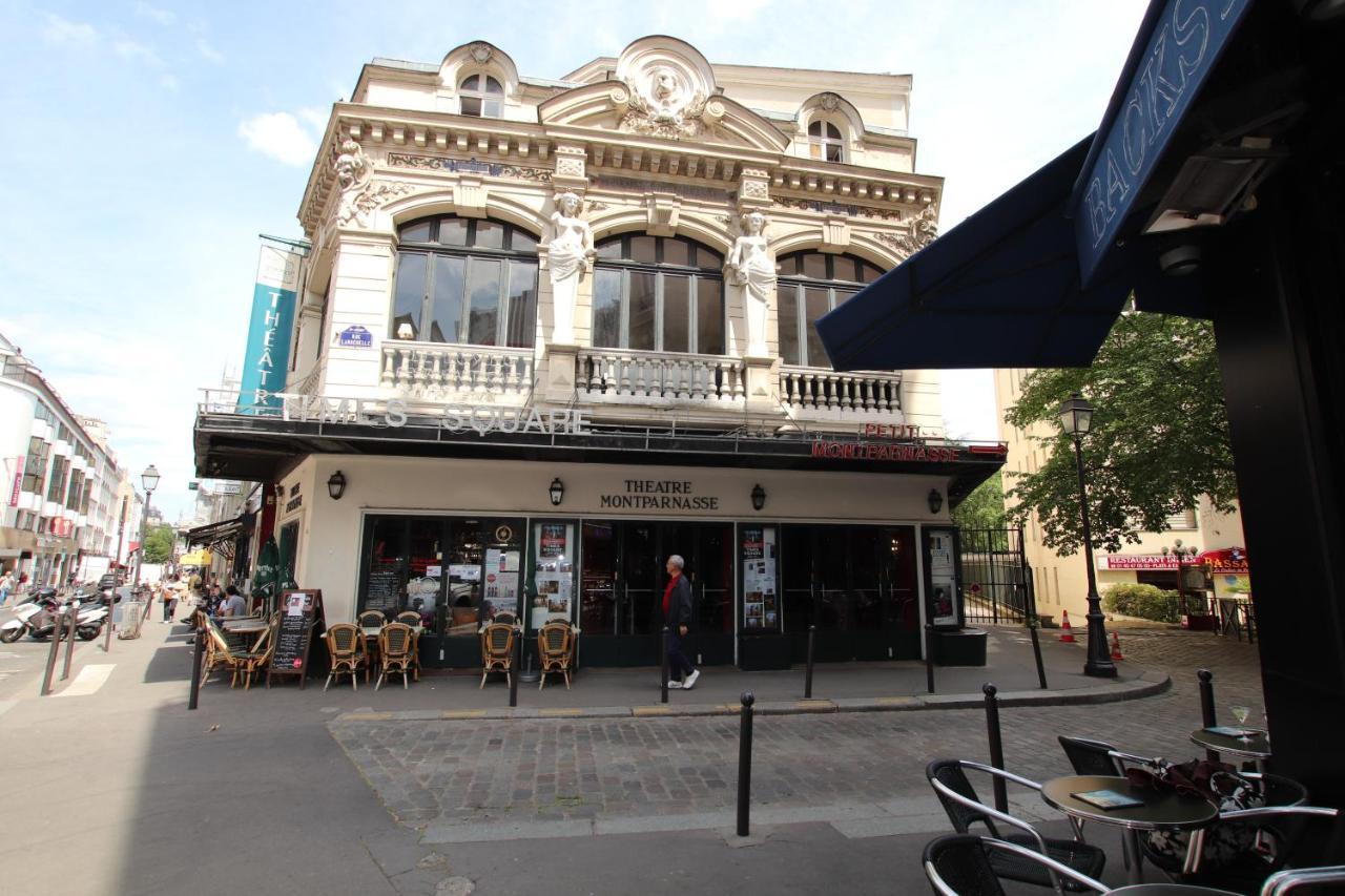 Ferienwohnung Montparnasse - La Gaite 1Bdr Paris Exterior foto